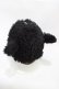 画像2: DimMoire / 子羊ちゃんもこもこキャップ  ブラック H-26-04-03-003-0-AC-KB-ZH (2)