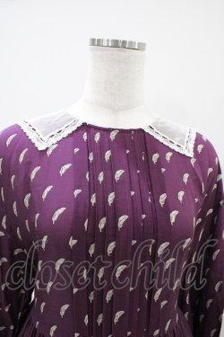 画像4: Jane Marple / Shakespeare's passageタブリエドレス  バイオレット H-26-04-03-022-JM-OP-KB-ZH