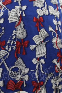 画像5: Jane Marple / Pieces of musicランタンスリーブドレス  ライトネイビー H-26-04-03-023-JM-OP-KB-ZH