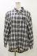 画像1: NieR Clothing / チェックシャツ F 白×黒 H-26-04-04-041-PU-BL-AK-ZH (1)