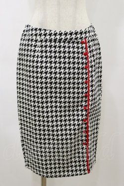 画像1: SOURPUSS / HOUNDSTOOTH BOMBSHELL SKIRT L ブラック H-26-04-04-048-PU-SK-KB-ZH