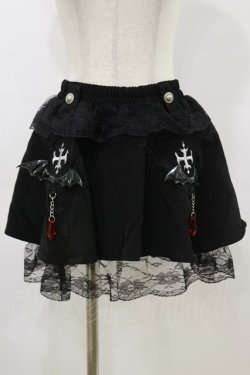 画像1: ACDC RAG / Vampireスカート ONESIZE 黒 H-26-04-04-049-PU-SK-AK-ZH