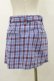 画像2: Candy Stripper / CHECK BELTED SKIRT S ブルー H-26-04-04-050-PU-SK-KB-ZH (2)