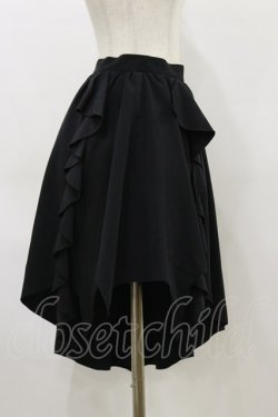 画像3: PEACE NOW / アシメスカート  黒 H-26-04-04-054-PU-SK-KB-ZH