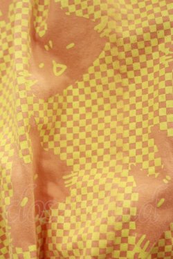 画像3: MINT NeKO / チェックプリントバルーンスカート  オレンジ H-26-04-04-060-HN-SK-AK-ZH