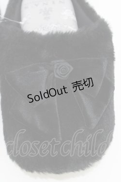 画像2: m petit by misako / AMRSバラリボン 23cm~25cm ブラック H-26-04-04-1003-LO-ZA-NS-ZH