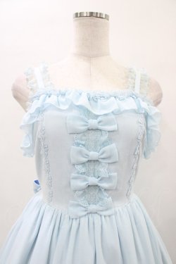 画像4: Angelic Pretty / プリンセスジュエリージャンパースカート（別珍） Free サックス H-26-04-04-1035-AP-OP-NS-ZH