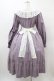 画像2: marcHenTica / ストライプワンピース Free パープル H-26-04-04-1039-LO-OP-NS-ZH (2)