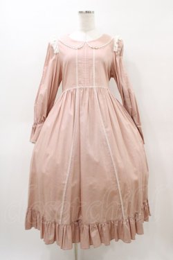 画像1: Maria pipi / コットンフラットレースドレス Free ピンク H-26-04-04-1042-EL-OP-NS-ZH