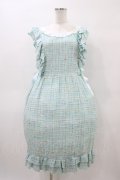 Nile Perch / ツイードフリルワンピース Free ミント H-26-04-04-1044-LO-OP-NS-ZH