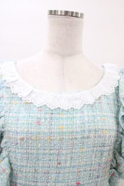 画像4: Nile Perch / ツイードフリルワンピース Free ミント H-26-04-04-1044-LO-OP-NS-ZH