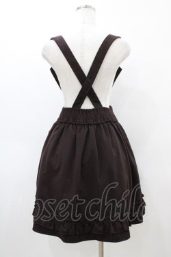 画像2: axes femme / サスペンダースカート M ブラウン H-26-04-04-1046-AX-SK-NS-ZH