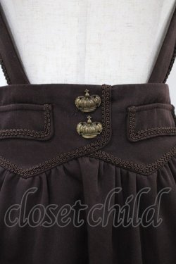 画像3: axes femme / サスペンダースカート M ブラウン H-26-04-04-1046-AX-SK-NS-ZH