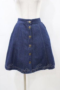画像1: Fi.n.t / デニムフレアーミニスカート Free INDIGO H-26-04-04-1050-CA-SK-NS-ZH