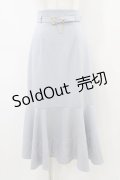 an another angelus / ゴールドバックルベルト付きマーメイドスカート Free GRAY H-26-04-04-1051-CA-SK-NS-ZH