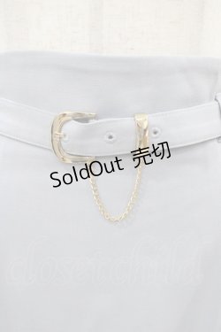 画像3: an another angelus / ゴールドバックルベルト付きマーメイドスカート Free GRAY H-26-04-04-1051-CA-SK-NS-ZH