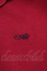 画像3: an another angelus / ANロゴ刺繍ニットポロ Free RED H-26-04-04-1064-CA-TO-NS-ZH (3)