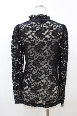 画像2: F&A / 総レースパワショルトップス Free BLACK H-26-04-04-1065-LO-TO-NS-ZH