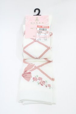 画像1: m petit by misako / ECAMOVKNIアミアゲ  オフ/ピンク H-26-04-04-1008-LO-ZA-NS-ZH