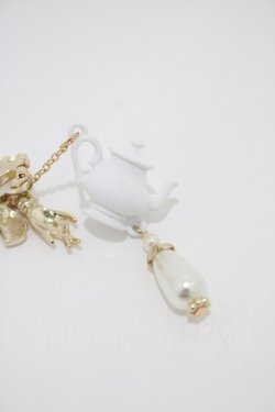 画像3: Eri Aino's collaboration / マノンローズ ティーポットイヤリング  ゴールド H-26-04-04-1011-PU-AC-NS-ZH