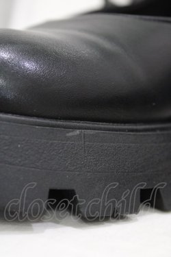 画像4: Fi.n.t / ビッグリボン厚底パンプス L/24.5cm~25cm BLACK H-26-04-04-1001-CA-SH-NS-ZH