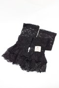 m petit by misako / NINA'S二重レースアームカバー(ロング)  ブラック H-26-04-04-1021-LO-ZA-NS-ZH