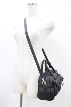 画像2: Fi.n.t / ダブルリボンハンドバッグ  BLACK H-26-04-04-1025-CA-BG-NS-ZH