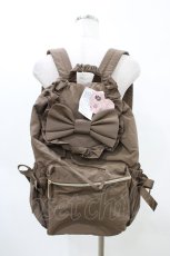 画像1: m petit by misako / TT*AMリボンフラップ  ブラウン H-26-04-04-1026-LO-BG-NS-ZH (1)