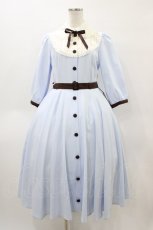 画像1: Innocent World / 大人アリスフレアーワンピース M アリスサックス×生成/Alice Sax×Beige H-26-04-04-1032-IW-OP-NS-ZH (1)