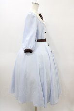 画像3: Innocent World / 大人アリスフレアーワンピース M アリスサックス×生成/Alice Sax×Beige H-26-04-04-1032-IW-OP-NS-ZH (3)