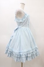 画像3: Angelic Pretty / プリンセスジュエリージャンパースカート（別珍） Free サックス H-26-04-04-1035-AP-OP-NS-ZH (3)