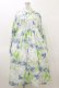 画像1: merry jenny / fog flowerシャツワンピース  ブルー H-26-04-04-075-LO-OP-KB-ZH (1)