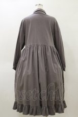 画像2: merry jenny / bearポケットシャツワンピース  ラベンダー H-26-04-04-077-LO-OP-KB-ZH (2)