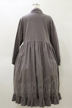 画像2: merry jenny / bearポケットシャツワンピース  ラベンダー H-26-04-04-077-LO-OP-KB-ZH