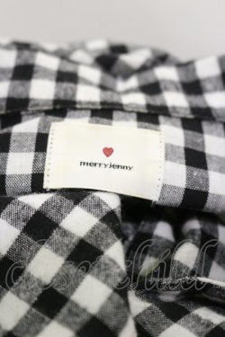 画像3: merry jenny / ギンガムシャツワンピース  ブラック H-26-04-04-078-LO-OP-KB-ZH
