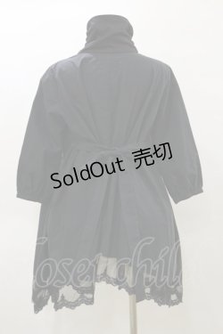 画像2: GRAMM / レイヤード風ワンピース  黒 H-26-04-04-081-HN-OP-AK-ZH