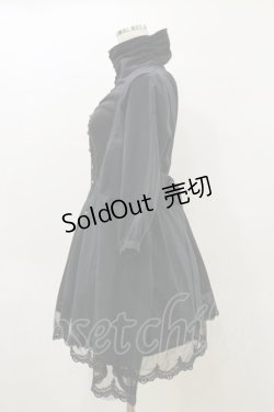 画像3: GRAMM / レイヤード風ワンピース  黒 H-26-04-04-081-HN-OP-AK-ZH