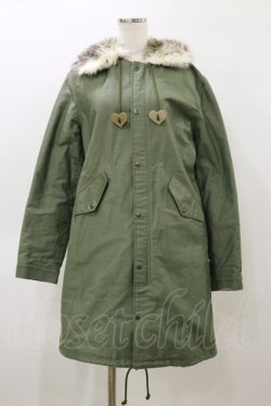 画像1: MILK / MODSコート  カーキ H-26-04-04-082-ML-CO-KB-ZH