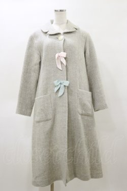 画像1: MILK / ジェミニコート  グレー H-26-04-04-084-ML-CO-KB-ZH