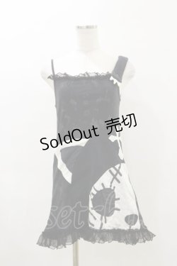 画像1: HANGRY&ANGRY / ANGRYキャミソール  黒 H-26-04-04-012-HN-TO-AK-ZH