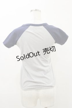 画像2: HANGRY&ANGRY / プリント半袖カットソー  グレー H-26-04-04-014-HN-TO-AK-ZH