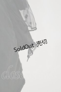 画像3: HANGRY&ANGRY / プリントフリルトップス  黒 H-26-04-04-017-HN-TO-AK-ZH