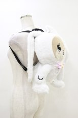 画像2: NieR Clothing / NIER×ちぃたんコラボデザインぬいぐるみリュック  白 H-26-04-04-002-PU-BG-AK-ZH (2)