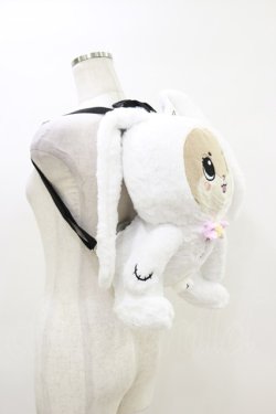 画像2: NieR Clothing / NIER×ちぃたんコラボデザインぬいぐるみリュック  白 H-26-04-04-002-PU-BG-AK-ZH