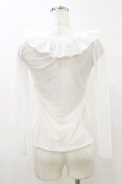 画像2: MR corset / メッシュトップス  白 H-26-04-04-019-PU-TO-AK-ZH