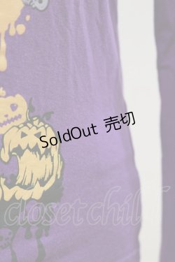 画像3: HANGRY&ANGRY / プリントカットソー  紫 H-26-04-04-021-HN-BL-AK-ZH