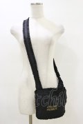 ATELIER PIERROT / ロゴ刺繍ポシェット  黒 H-26-04-04-003-EL-BG-AK-ZH