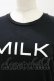 画像3: MILK / MILKロゴTee  ブラック×ホワイト H-26-04-04-030-ML-TO-KB-ZH (3)