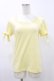 画像1: Emily Temple cute / リボンパフカットソー  イエロー H-26-04-04-033-ET-TO-KB-ZH (1)