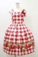 画像1: Emily Temple cute / ギンガムチェックBERRYノースリーブワンピース  レッド H-26-04-05-038-ET-OP-KB-ZH (1)